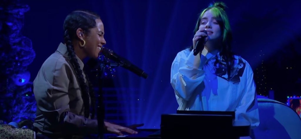 Watch Billie Eilish and Alicia Keys Intimate Duet Of ‘Ocean Eyes’