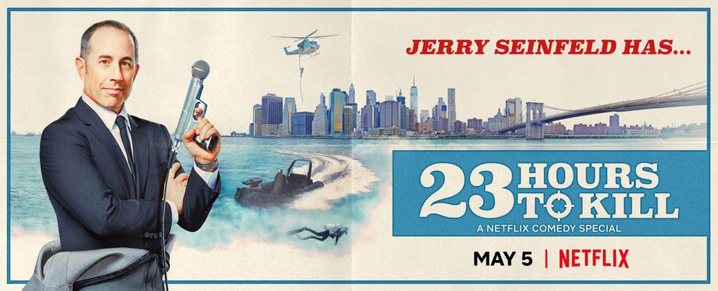 Jerry Seinfeld returns with his new comedy special ’23 Hours to Kill’