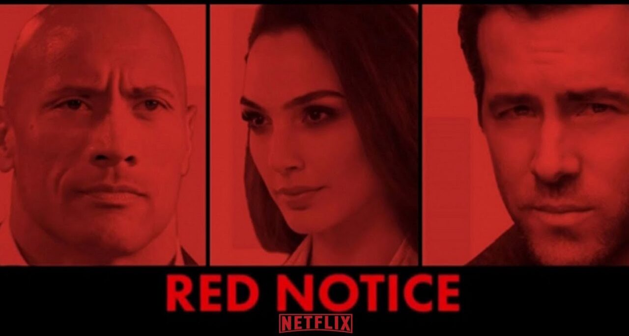 RED NOTICE, Official Teaser