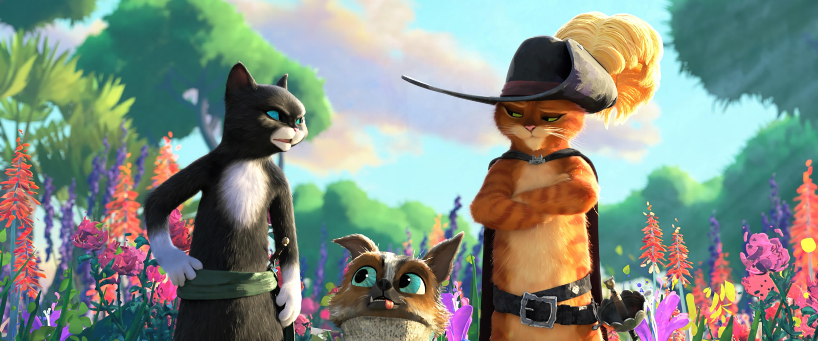 Salma Hayek, Harvey Guillén, Florence Pugh & Olivia Colman Join The Cast Of ‘Puss In Boots 2’