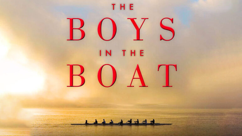 The Boys in the Boat review – George Clooney sports drama goes for