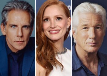 Richard Gere, Jessica Chastain, and Ben Stiller Set To Star in Apple TV Limited Series ‘Off Weeks’
