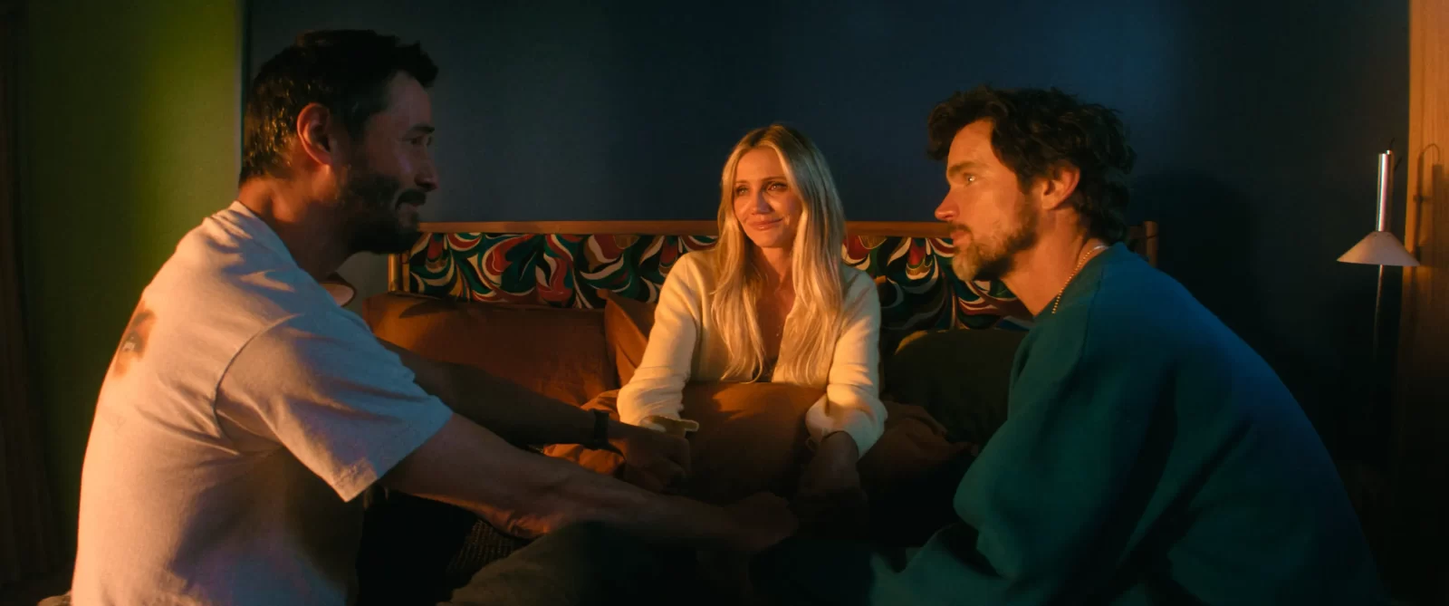 First Look At Keanu Reeves and Cameron Diaz In Apple TV Movie ‘Outcome’