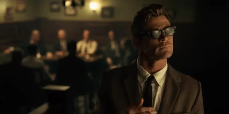 First Look At Chris Hemsworth & Taron Egerton In Crime-Thriller ‘Kockroach’