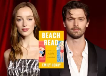 First Look At Patrick Schwarzenegger & Phoebe Dynevor In ‘Beach Read’