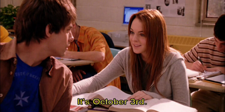 On October 3rd, Lindsay Lohan Told Us What Day It Was, and the Internet Lost It